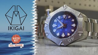 IKIGAI Kame 200m Dive Watch  Unique Design Excellent Build [upl. by Yenar]