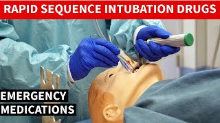 Rapid Sequence Intubation Drugs RSI Review of medications [upl. by Magda332]