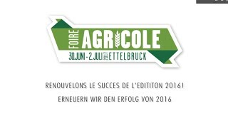 Foire Agricole Ettelbruck 2016 [upl. by Eux]