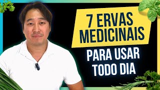 7 potentes ERVAS MEDICINAIS para usar no dia a dia [upl. by Cordie604]