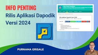 Rilis Aplikasi Dapodik Versi 2024 [upl. by Arreik924]