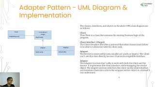 Structural Pattern  Adapter Pattern [upl. by Ohce]