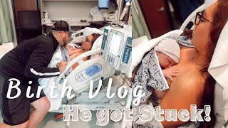 BIRTH VLOG INDUCED AT 39 WEEKS  Alli Marie [upl. by Enneite]