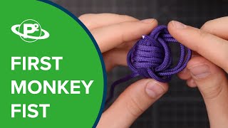 Tying Your First Monkey Fist Knot [upl. by Thomas569]