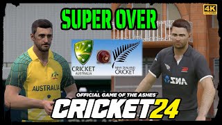 Australia vs New Zealand Super Over  Cricket 24 [upl. by Portia4]