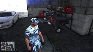 GTA 5 Online  How To Get In Simeons Garage [upl. by Sinned]