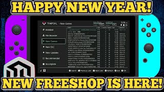 Switch 1700 Freeshop Update 2024 New Fshop on 2024 with latest tinfoil [upl. by Eerot]