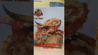 Nasutoceratops chaos theory happy meal toy jurassicworld mcdonaldshappymeal chaostheory [upl. by Furiya]