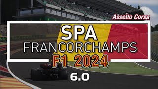 Spa F1 2024  Extension 60  Assetto Corsa [upl. by Jeniece]