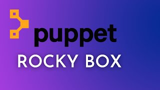 Puppet 4  Puppet server on Rocky Linux Vagrant box [upl. by Columbus]