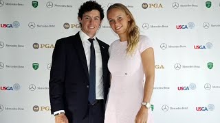 Rory McIlroys exfiancée Caroline Wozniacki responds to divorce announcement [upl. by Yerot]