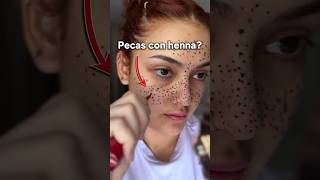 Pecas con henna freckles henna [upl. by Quartus]