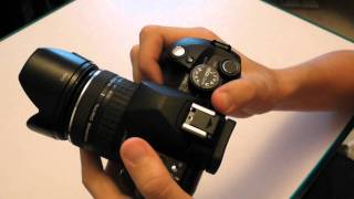 Olympus E520 DSLR Camera Unboxing and Overview [upl. by Oberg]