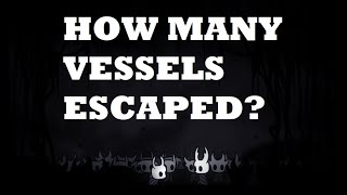 How Many Vessels Escaped The Abyss And How Did They Do It  Hollow Knight Lore [upl. by Adnahsam832]