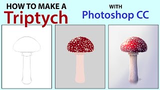 How to Make a TRIPTYCH with Photoshop [upl. by Duester]