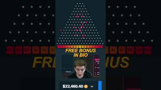 600K MASSIVE WIN ON PLINKO SLOT GAME bigwin gambling slots casino [upl. by Nason246]