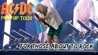 ACDC  FOR THOSE ABOUT TO ROCK  Dresden 16062024 quotPOWER UPquotTour [upl. by Erehs309]