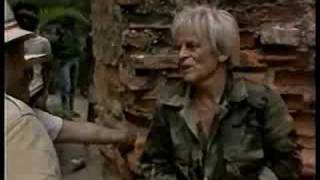 Kinski interviewed on set of Commando Leopard [upl. by Arah]