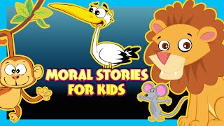 Moral Stories For Kids  Top 10  Moral Stories For Children  Kids Hut [upl. by Aillimac600]