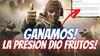 GANAMOS ACTIVISION DA SU BRAZO A TORCER Gana la Presión de la Comunidad  COD Mobile [upl. by Gibby585]