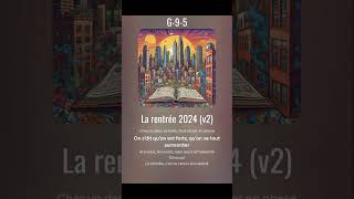 Rap G95  La rentrée 2024 v2 [upl. by Herzog]