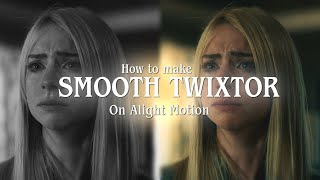 SMOOTH TWIXTOR TUTORIAL ON ALIGHT MOTION [upl. by Britney]