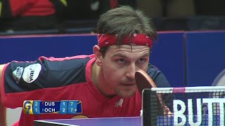 FULL MATCH  Timo Boll vs Hugo Calderano  Champions League [upl. by Terrijo]