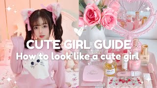 The Ultimate Guide to be a Cute Girl ✨  How to actually Look Cute  June amp Rose🌹 [upl. by Anelyak]