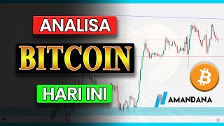 ANALISA BITCOIN BTCUSD HARI INI MENGEJAR AREA DEMAND DAILY TERDEKAT 23 Juli 2024 [upl. by Shear687]