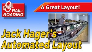 O Gauge Layout Jack Hagers Automated Layout [upl. by Sager]