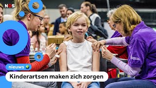 Steeds minder kinderen nemen vaccinaties [upl. by Wyn]