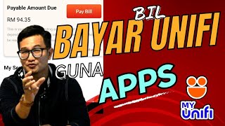 BAYAR BIL UNIFI GUNA APPS  MYUNIFI myunifi irakyat bankrakyat tutorial ajeshare [upl. by Esinyt]