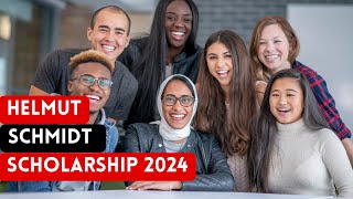 How to apply for DAAD Helmut Schmidt Scholarship Program 2024 [upl. by Rozek]