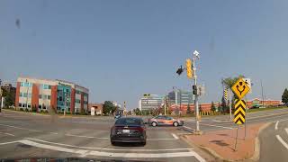 Driving Around Moncton New Brunswick  Canada [upl. by Ainoyek]