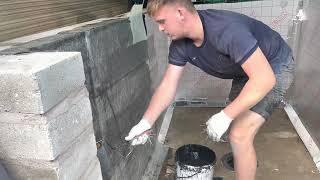 new pond build fibreglass time  please subscribe [upl. by Pratt]