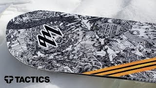 Lib Tech TRice Pro 2020 Snowboard Rider Review  Tactics [upl. by Peirsen]