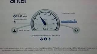 Prueba de Velocidad Bandluxe R505 con Recarga ANTEL [upl. by Rosabelle]