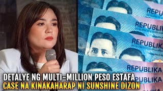 DETALYE ng MultiMillion Peso ESTAFA CASE na KINAKAHARAP ni Sunshine Dizon Alamin [upl. by Cilka324]