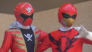 【動物戦隊ジュウオウジャー】スペシャルショー 第10話 ゴーカイレッドゴーカイシルバー登場 Doubutsu Sentai Zyuohger  SuperSentai  スーパー戦隊  特撮 [upl. by Nilauqcaj]