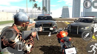 Police Angry On Me  Indian Bikes Driving 3D  Thar Drives  Android Gameplay  Offline [upl. by Nyliahs276]