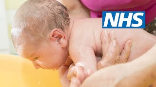 How do I bath my baby  NHS [upl. by Naired974]