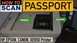 How To scan Passport Clearly amp Properly [upl. by Enrev]