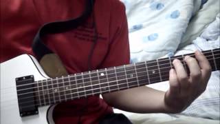 Havok Melting the Mountain  guitar cover lesson [upl. by Ramar]