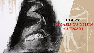 Cours  comment dessiner au fusain  1 [upl. by Lang]