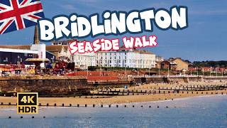 Discover BRIDLINGTON  Fascinating Seaside Town Walk [upl. by Nyvar]