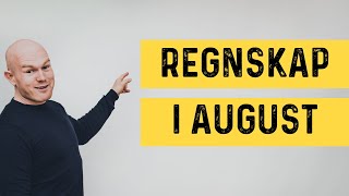 Slik fører du regnskap for et år august [upl. by Aras]