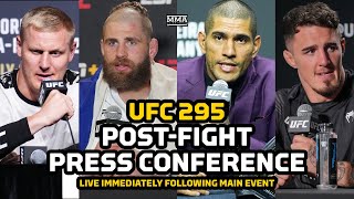 UFC 295 Procházka vs Pereira PostFight Press Conference  MMA Fighting [upl. by Karisa429]