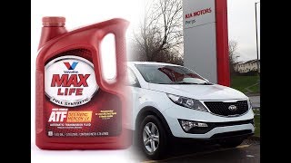 Automatic Transmission Fluid Change  Kia sportage video 62 [upl. by Ertnod169]