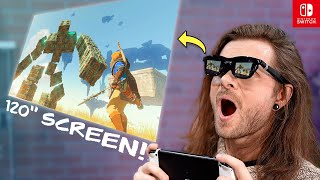 Are the NEW Nintendo Switch GLASSES the FUTURE [upl. by Jourdain]