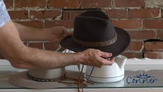 How to Steam and Reshape a Felt Hat [upl. by Rodriguez]